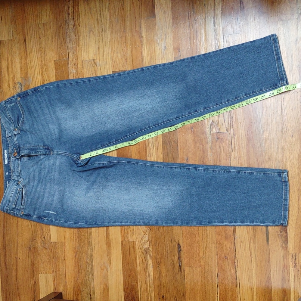 Sonoma Women's Straight Leg Jeans - Blue